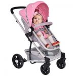 2 In1 Foldable Baby Stroller Kids Travel Newborn Infant Buggy Pushchair Pink Buy Online 