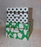 2 Kate Spade New York Stow Away & Keep It Together Storage Nesting Boxes NWT Buy Online 
