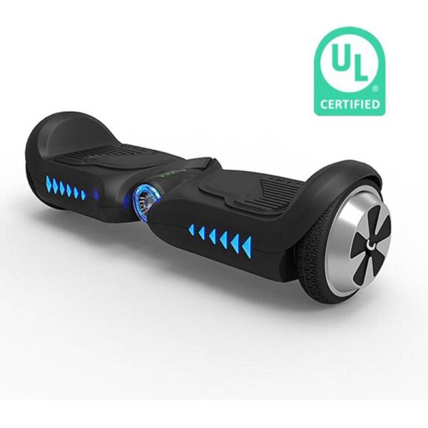 2 Wheel Electric Scooter hoover Board UL approved rugged body w/ LED Black Red X Buy Online 