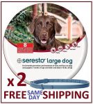 2 x Seresto Flea & Tick Collar for Large Dogs (over 18lbs) Buy Online 