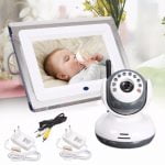 2.4GHz Wireless 7" TFT LCD Video Baby Monitor with Night vision Remote Camera Buy Online 
