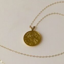 24k 1/10 oz. Aus. Philharmonic gold coin jewelry: Necklace w/ 16" 14k curb chain Buy Online 
