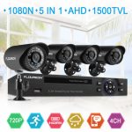 4CH 1080N CCTV 5IN1 AHD DVR HDMI 1500TVL Outdoor CCTV Security Cameras System US Buy Online 
