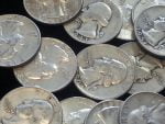 $5 Face Value 90% Silver Washington Quarters!  Junk silver!  20 Coins! Buy Online 
