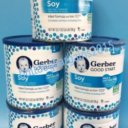 5 x Gerber Good Start Soy Non-GMO Powder Infant Formula, Stage 1, 25.7oz/1.6lb Buy Online 