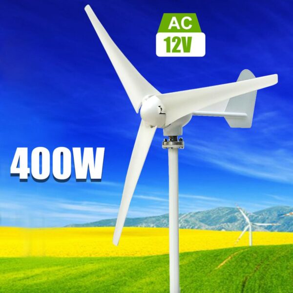 500W Max Power 3 Blades DC 12V Wind Turbine Generator Kit With Charge Controller Buy Online 