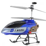 53 Inch Extra Large GT QS8006 2 Speed 3.5 Ch RC Helicopter Builtin GYRO Blue US Buy Online 