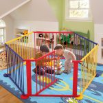 6 Panel Wood Baby Playpen Kids Safety Play Center Yard Home Indoor Outdoor Game Buy Online 