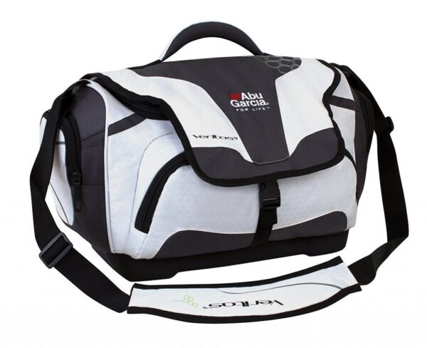 Abu Garcia Weather Tackle Bag, Large, White/Black **Free Shipping Available** Buy Online 