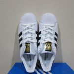 Adidas Originals Superstar Shoes Women's White/Black/Gold Sneakers Buy Online 