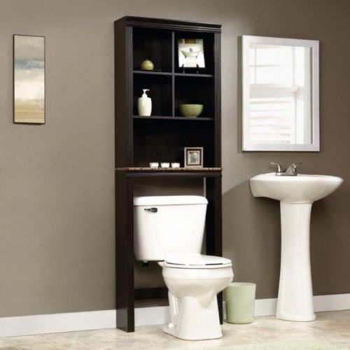Bathroom Storage Shelves Over The Toilet Space Saver Cinnamon Cherry Furniture Buy Online 