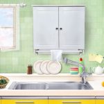 Bathroom Wall Mounted Cabinet Cupboard One/Double Door Storage Shelf White Buy Online 