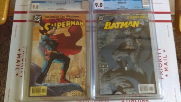 Batman #608 2nd print CGC 9.0 and Superman #204 CGC 9.8 JIM LEE art Buy Online 