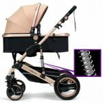 Belecoo Baby Carriage Foldable Travel Stroller Buggy Pushchairs Pram Outdoor FS Buy Online 