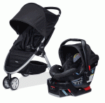 Britax 2015 B-Agile 3 Stroller & B-Safe 35 Car Seat Travel System Black NEW! Buy Online 
