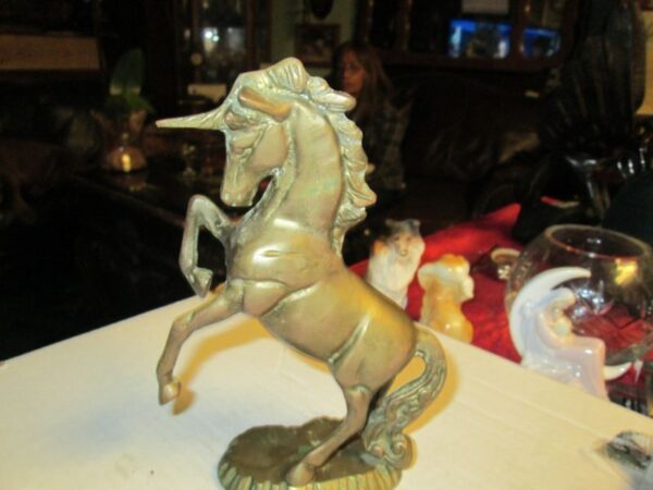 Bronze Figure of A Unicorn Horse Buy Online 