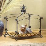 Dog Cat Ferret Royal Splendor Velvet Canopy Pet Bed New Buy Online 