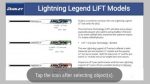 Dudley Lightning Legend LIFT 2018 New Senior Softball Bat Buy Online 