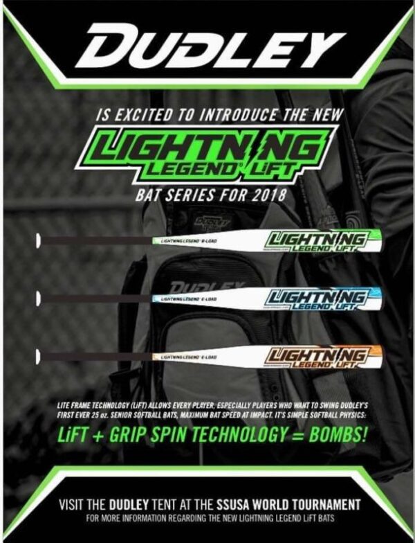 Dudley Lightning Legend LIFT 2018 New Senior Softball Bat Buy Online 