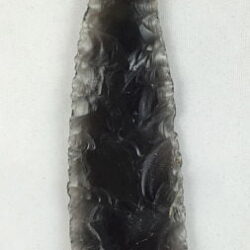 Early Archaic Obsidian Knife - Certified - Dwain Rogers COA Buy Online 