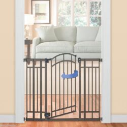 Extra Tall Walk Thru Child Safety Gate Baby Toddler Dog Pet Doorway Stairs Fence Buy Online 
