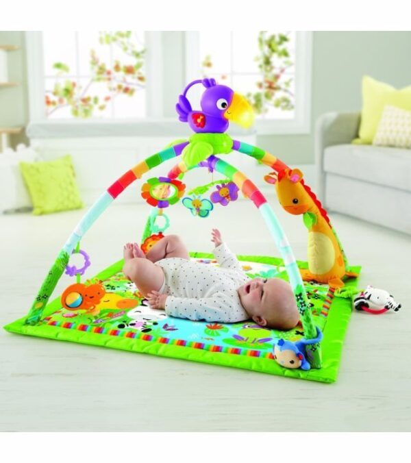 FISHER PRICE RAINFOREST MUSIC & LIGHTS DELUXE GYM NEW IN PACKAGE DFP08 Buy Online 