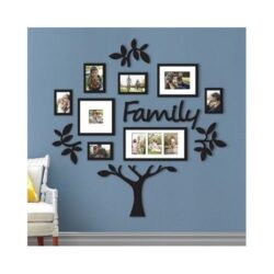 Family Tree Frame Collage Pictures Frames Multi-Photo Mount Wall Decor Wedding Buy Online 