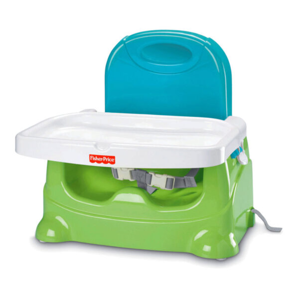 Fisher-Price Healthy Care Booster Seat, Green/Blue Buy Online 