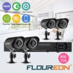 Floureon 8CH 960H AHD CCTV HDMI DVR Outdoor 900TVL Video Camera Security Kit Set Buy Online 