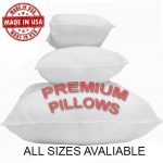 Foamily 4 Pack- Premium Hypoallergenic Pillow Insert Sham Square Forms ALL SIZES Buy Online 