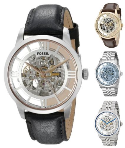 Fossil Men's Townsman Skeleton Dial Watch - Choice of Color Buy Online 