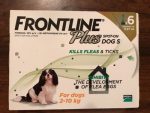 Frontline Plus 6 Months Supply For Small Dogs 0-22lbs *Authentic Hologram* Buy Online 