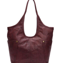 Frye Black Cherry Campus Rivet Leather Large Shoulder Bag NWT $398 Buy Online 