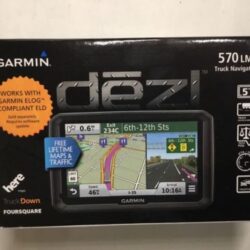GPS Navigation For Professional Truck Drivers Garmin Dezl 570LMT 5" Navigator Buy Online 