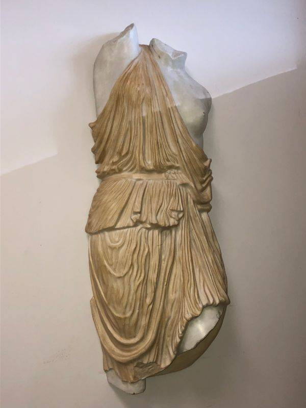 GREEK Roman  MARBLE Resin TORSO OF Nude Female 500-300 BC Wall Hanging Buy Online 