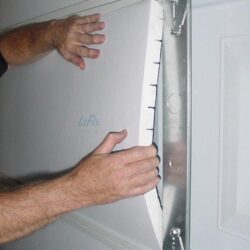 Garage Door Insulation 8 Panels Kit Polystyrene Foam Moisture Water Resistant Buy Online 