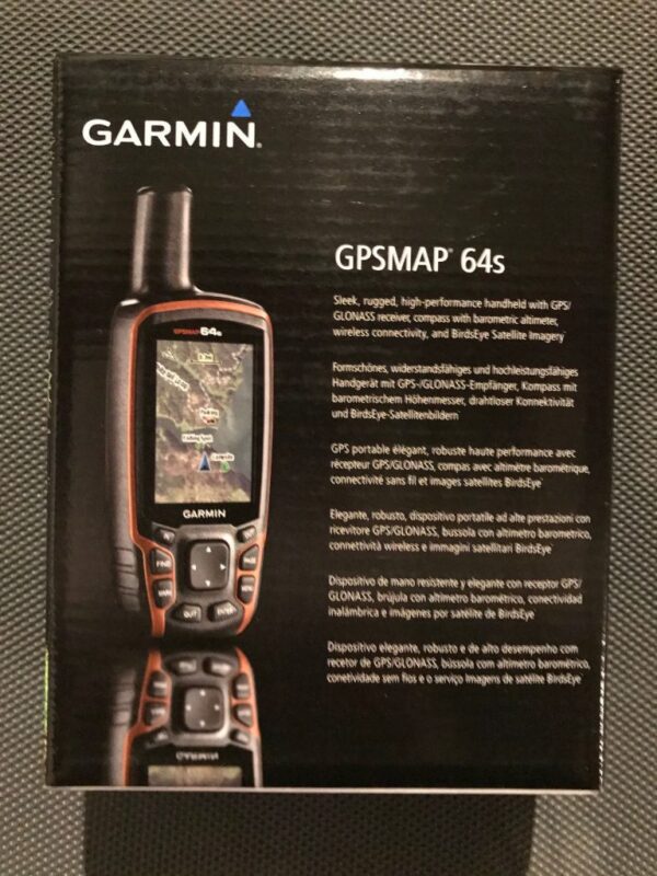 Garmin GPSMAP 64s 2.6" Handheld GPS with Built-in Bluetooth - Orange Buy Online 
