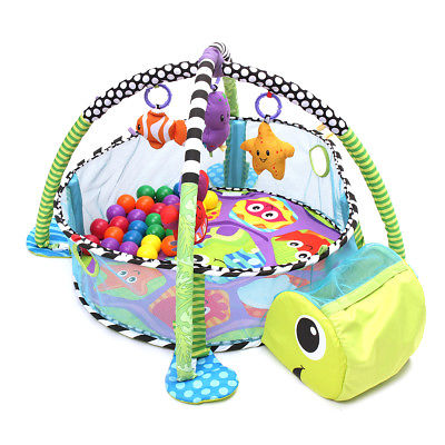 Infant Baby Activity Gym Playmat Carpet Mat Floor Rug Toddler Kid Play Toy Set Buy Online 