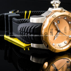 Invicta Men Venom Sea Dragon Automatic NH35A Rose Gold Black Strap 52mm SS Watch Buy Online 