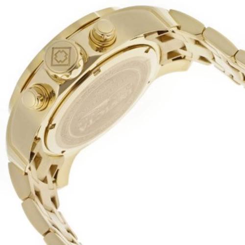 Invicta Men's 15022 Pro Diver Chronograph 48mm Champagne Dial Gold-Tone Watch Buy Online 
