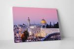 Jerusalem Israel Wailing Wall Gallery Wrapped Canvas Wall Art 30"x20" or 20"x16" Buy Online 