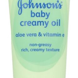 Johnson's, Baby Oil Creamy Aloe & Vitamin E, 8 fl oz Buy Online 