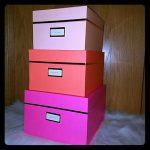 KATE SPADE NEON SET OF 3 NESTING BOXES Buy Online 