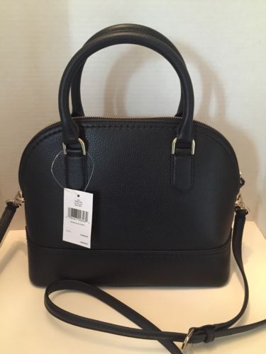 Kate Spade Mccall Street Carli Tassel Satchel Crossbody Bag Leather Black $359 Buy Online 