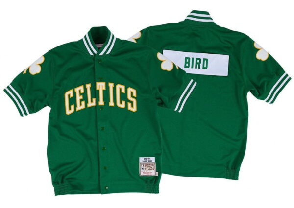 Men's NBA Mitchell & Ness - Authentic Shooting Shirt - 1983 Larry Bird Celtics Buy Online 