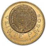 Mexico Gold 20 Pesos AGW .4823 Almost Uncirculated AU (Random Year) - SKU #1044 Buy Online 