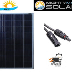Mighty Max Mighty Max 100 Watts (100w) Solar Panel 12V Poly Off Grid Battery Cha Buy Online 