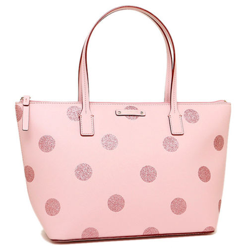 NWT Authentic Kate Spade WKRU4119 Hani Haven Lane Tote Glitter Dot handbag Buy Online 