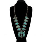 *NWT* Full Squash Blossom Natural Turquoise Necklace-7316570078 Buy Online 