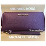 NWT MICHAEL KORS LEATHER OR PVC JET SET TRAVEL CONTINENTAL WALLET IN VARIOUS Buy Online 